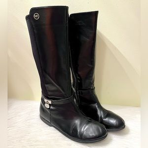 Michael Kors Black Riding Boots